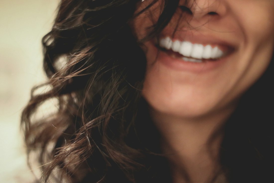 Un sorriso sano e luminoso